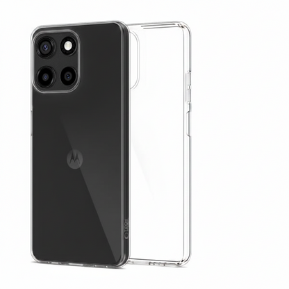 Tech-Protect Flexair Motorola G56 5G -suojakuori, Läpinäkyvä